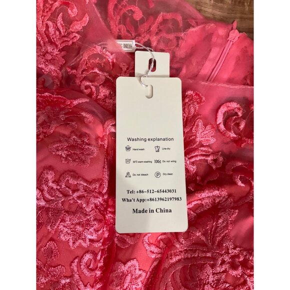 NWT  Chiffon Elbow Sleeve Length Wedding Dress   Size: 6 - Picture 16 of 16